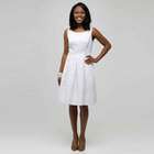 White Dress with Jewel Neckline, , small