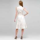 Neutral Floral Dress, , small