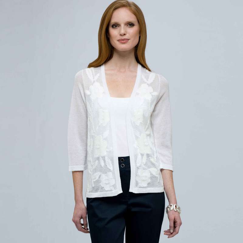 Open Cardigan., , large