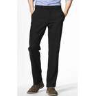 Basic Leg Trousers, Black, small