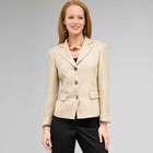 Notch Collar Basket Weave Jacket, , small